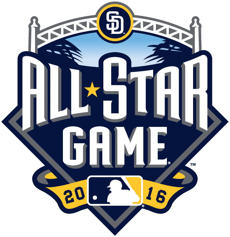 MLB All-Star Game 2016 Primary Logo iron on transfers for T-shirts